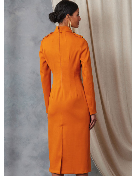 Molde de vestido - Vogue 2045