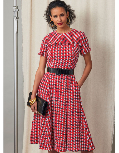 Molde de vestido - Vogue 2046