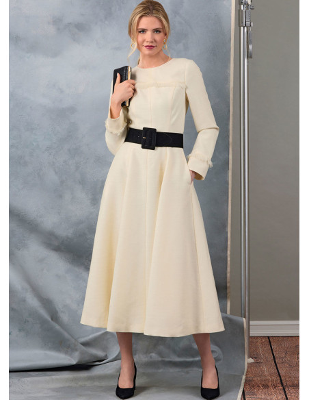 Molde de vestido - Vogue 2046