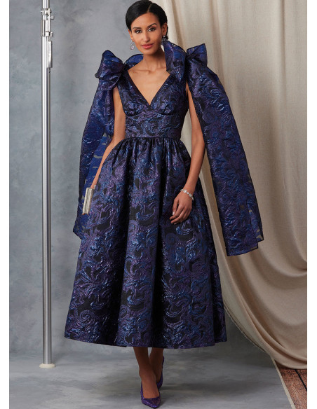 Molde de vestido - Vogue 2048