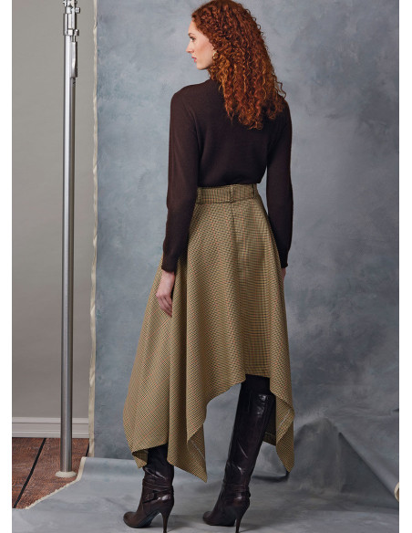 Molde de saia - Vogue 2050