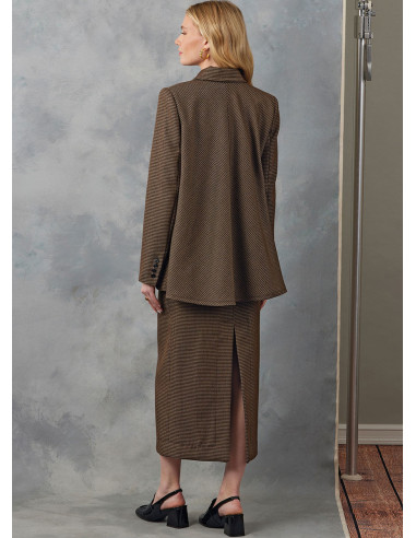 Molde de casaco - Vogue 2056