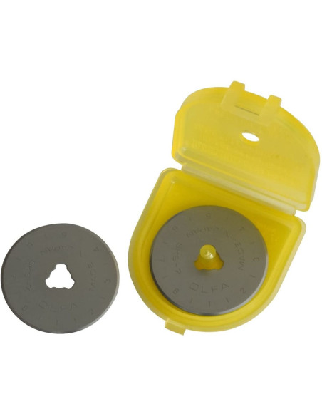 2 lâminas de reposição para cortador Olfa - 28 mm