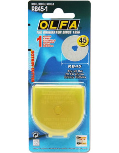 1 lâmina de reposição para cortador Olfa - 45 mm