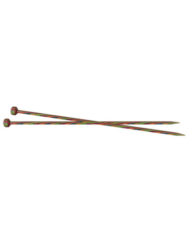Agulhas de tricô em madeira Symfonie KnitPro 40 cm