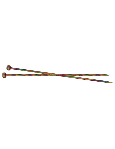 Agulhas de tricô em madeira Symfonie KnitPro 40 cm