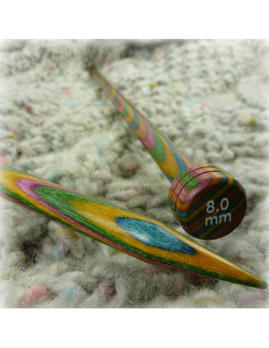 Agulhas de tricô em madeira Symfonie KnitPro 40 cm