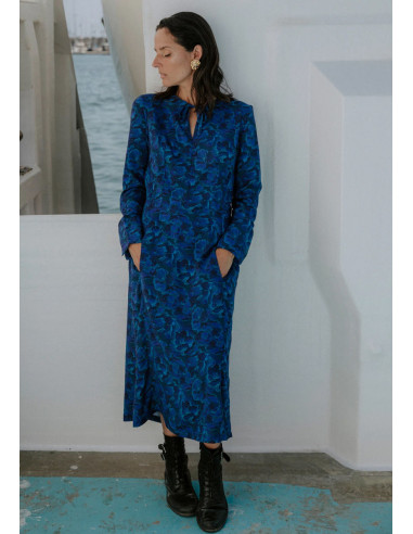 Padrão de vestido Peninsule - Maison Fauve