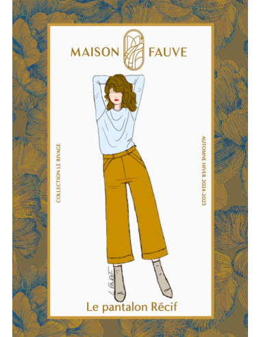 Padrão de calça Recif - Maison Fauve