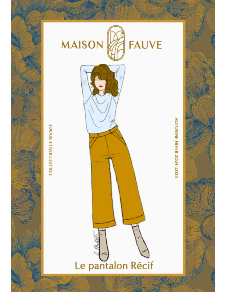 Padrão de calça Recif - Maison Fauve