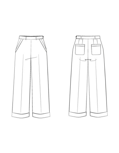 Padrão de calça Recif - Maison Fauve