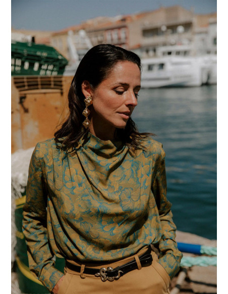 Padrão de blusa Tempête - Maison Fauve