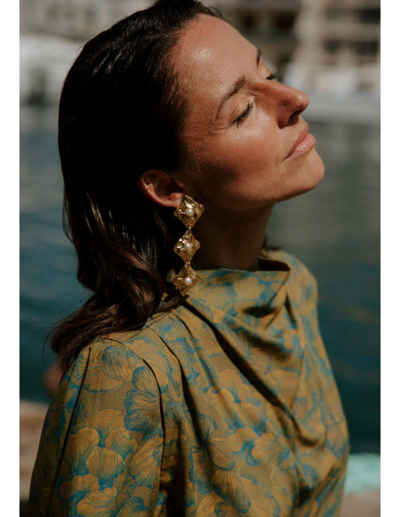 Padrão de blusa Tempête - Maison Fauve
