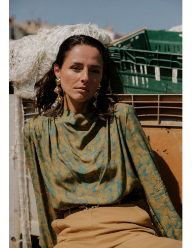 Padrão de blusa Tempête - Maison Fauve