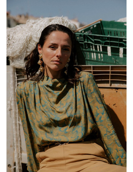 Padrão de blusa Tempête - Maison Fauve