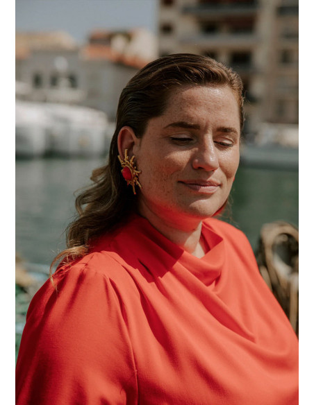 Padrão de blusa Tempête - Maison Fauve