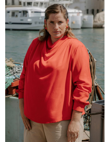 Padrão de blusa Tempête - Maison Fauve
