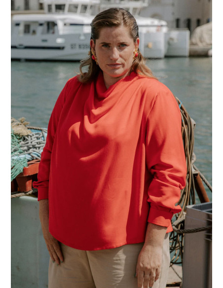 Padrão de blusa Tempête - Maison Fauve