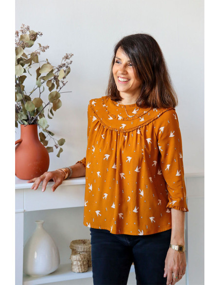 Molde de blusa - Delicada - Lise Tailor
