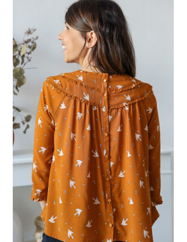 Molde de blusa - Delicada - Lise Tailor