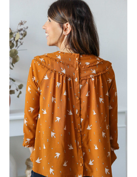 Molde de blusa - Delicada - Lise Tailor