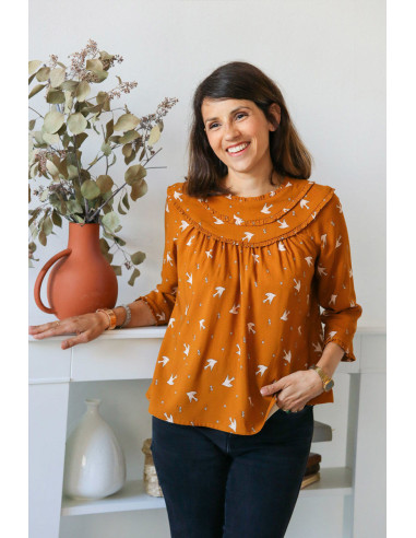 Molde de blusa - Delicada - Lise Tailor