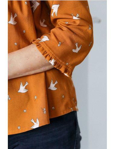Molde de blusa - Delicada - Lise Tailor