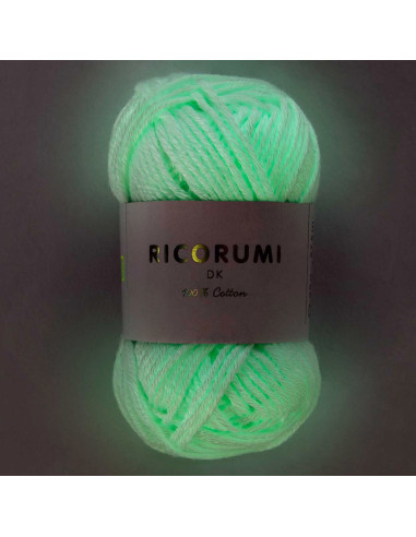 Fio fosforescente Glow in the dark Ricorumi