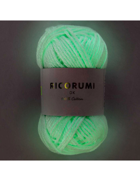 Fio fosforescente Glow in the dark Ricorumi