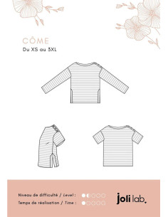 Padrão de camiseta listrada Côme - Joli Lab 2
