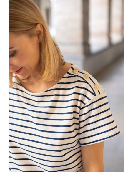 Padrão de camiseta listrada Côme - Joli Lab