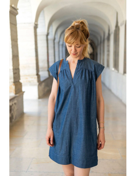 Molde de blusa e vestido Amy - Joli Lab