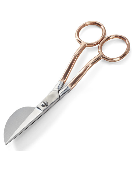 Tesoura para aplicações 15 cm - Ouro rosa