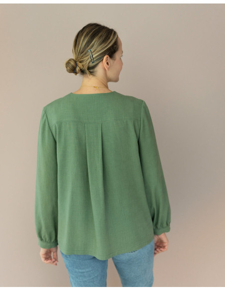 Padrão de blusa Japan - Anna Rose patterns