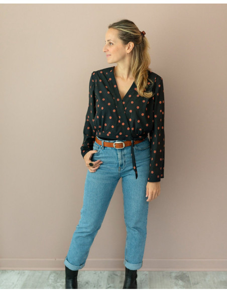 Padrão de blusa Japan - Anna Rose patterns