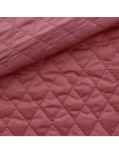 Forro acolchoado - Rosa antigo