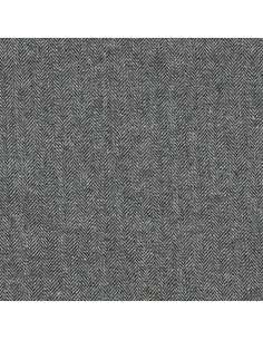 Tecido de lã tweed para casaco - Cinza claro 2