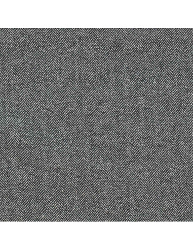 Tecido de lã tweed para casaco - Cinza claro