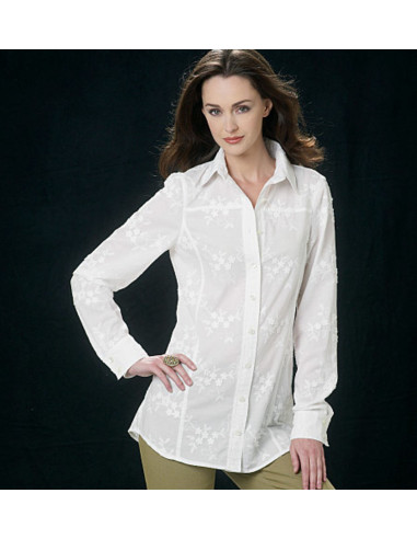 Molde de blusa - Vogue 8689