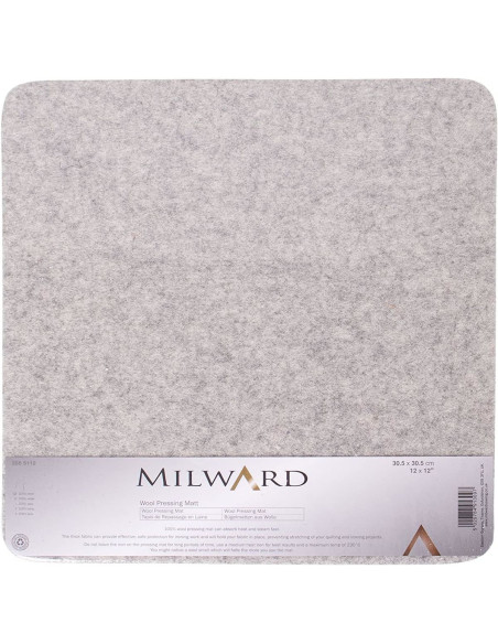 Tapete de engomar de lã 30,5 cm x 30,5 cm Milward