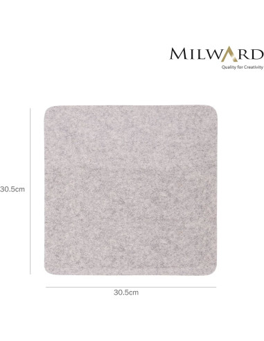 Tapete de engomar de lã 30,5 cm x 30,5 cm Milward