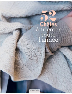Livro 52 xailes para tricotar durante todo o ano