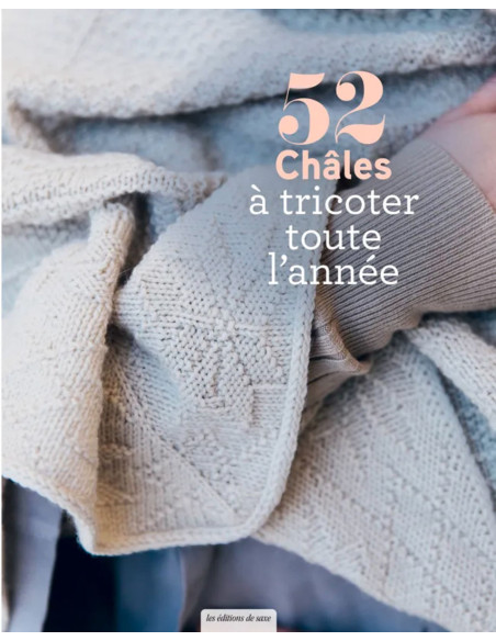 Livro 52 xailes para tricotar durante todo o ano
