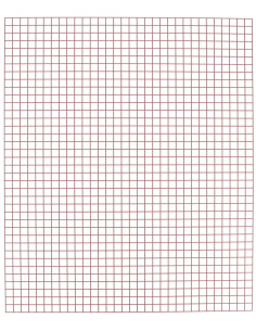 Folhas de gabarito transparentes quadriculadas Bohin 2