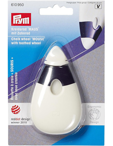 Rato ergonômico com roda de giz