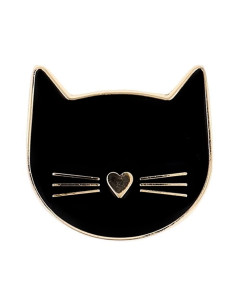 Porta-agulhas magnético Bohin - Gato preto
