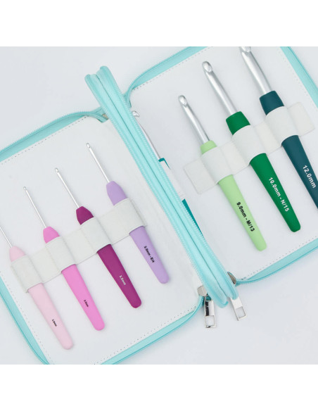 Conjunto de 14 agulhas Waves KnitPro