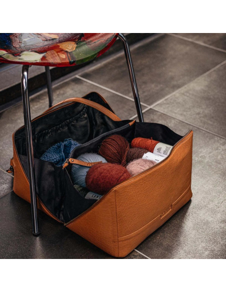 Bolsa a tiracolo Muud Cleo XL - Whisky
