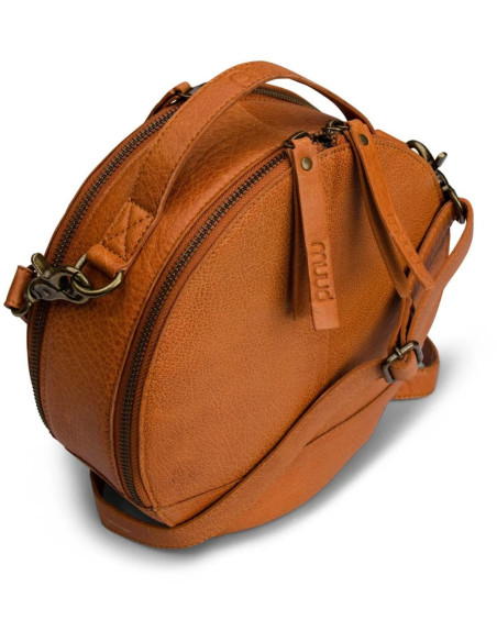 Bolsa de ombro redonda Muud Bella - Whisky