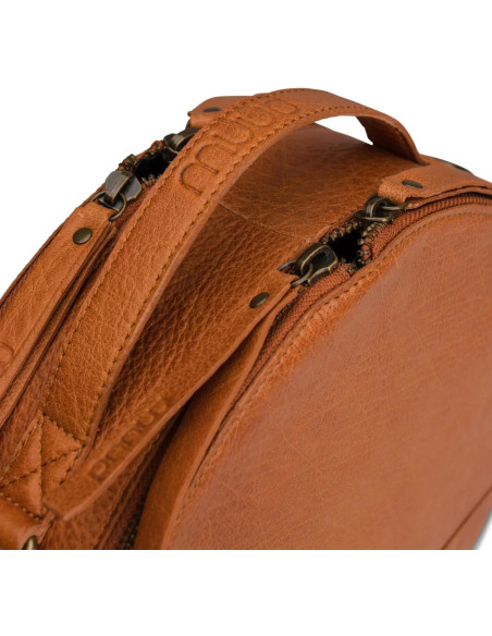 Bolsa de ombro redonda Muud Bella - Whisky